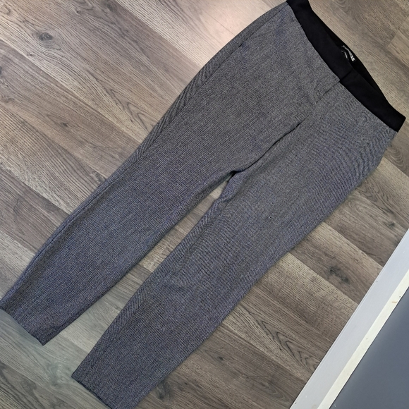 Express Pants Womens 0R Gray Columnist Straight Leg Polyester Blend - Picture 1 of 7